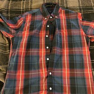 JCREW plaid button down